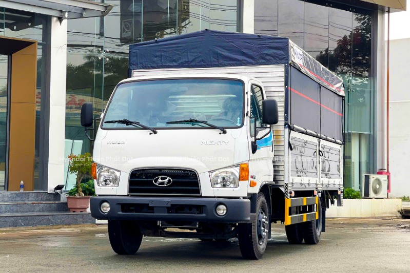 Mighty W11S thùng mui bạt bửng nâng