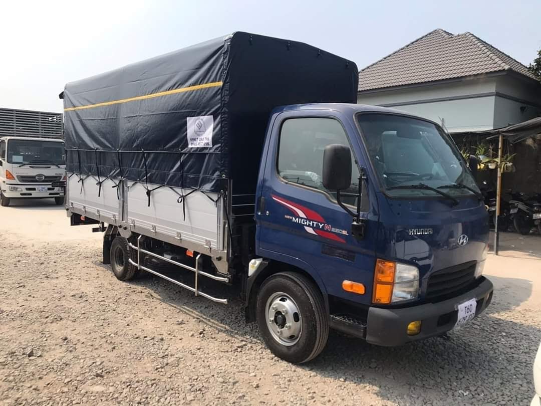 MIGHTY N250SL MUI BẠT - THÙNG DÀI 4M5 - TRẢ TRƯỚC 159TR - XE SẴN GIAO NGAY  - 2