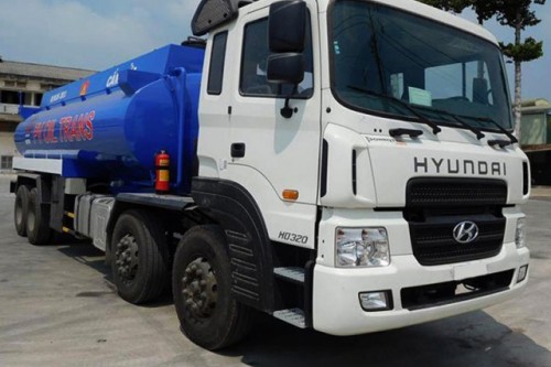 Xe Bồn Hyundai HD320 Chở Xăng 22 Khối 16 Tấn